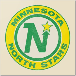 Defunct Minnesota North Stars Hockey Team Posters and Art